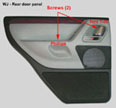 rear door panel screws