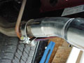 Chrome exhaust tip
