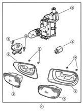 Mopar Fog light kit parts