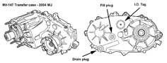 NV 147 transfer case