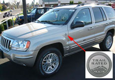 Trail Rated badge on 2004 Limited
