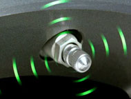 Tire pressure display